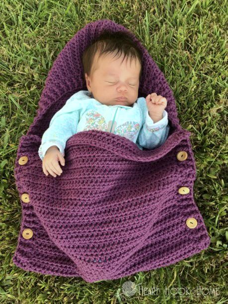 Newborn Sleep sack crochet pattern for Painted Canyon Cardigan    #FreeCrochetPattern Newborn Sleeping Bag, Baby Cocoon Pattern, Newborn Pattern, Baby Slaapzakken, Crochet Cocoon, Crochet Baby Cocoon, Baby Cocoon, Sleep Sack, Haken Baby