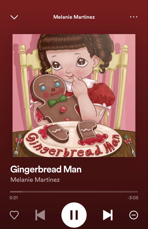 Gingerbread Man Melanie Martinez, Peinados Cute, Melanie Martinez Songs, Bread Man, Kyle Broflovski, Romanticizing Life, My Playlist, Fav Song, She Song