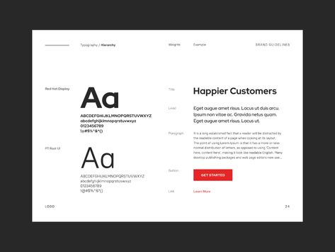 Typography Hierarchy Template by Benjamin Oberemok for Unfold on Dribbble Hierarchy Examples, Typography Book Layout, Typography Hierarchy, Hierarchy Design, Web Site Template, Brand Guidelines Design, Template Cute, Fonts Canva, Font Love