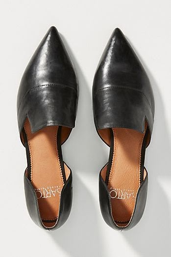 Fall Flats, Pointed Flats, Leather Cuts, Italian Shoes, Pointed Toe Flats, Franco Sarto, Work Clothes, Work Shoes, Flat Shoes