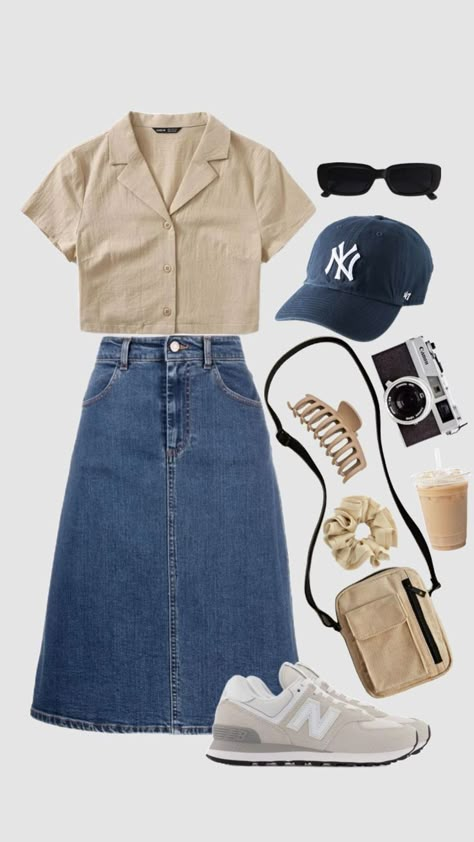 Ootd Casual Summer Outfits, Casual Summer Dress Outfits 2023, Modest Clothing For Summer, Dress Outfits Casual Summer, Summer Vibes Outfits Fashion Ideas, Cute Casual College Outfits Summer, Cute Outfit Ideas Modest, Cute Summer Outfits College, Modest Summer Outfits Dresses