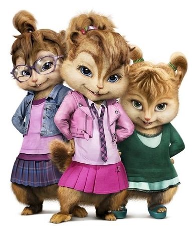 The Chipettes are a fictional group of female singing chipmunks (Brittany, Jeanette, and... Iconic Trios Female, Alvin And Chipmunks Movie, Chipmunks Movie, Trio Costumes, The Chipettes, Movie Character Costumes, Women Halloween Costume Ideas, Matching Halloween Costumes, Trio Halloween Costumes