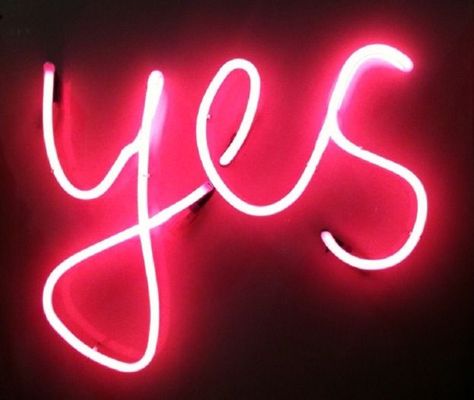 Yes yes oh yes / neon sign {tumblr} | tυмвlr. | Pinterest | Neon ... Lights Tumblr, Neon Love, Neon Words, All Of The Lights, Neon Nights, Neon Glow, Neon Light Signs, Neon Art, Bright Lights