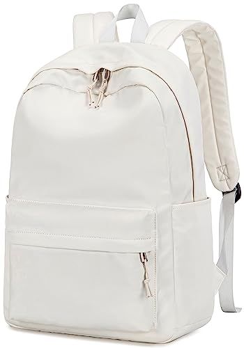 School Backpack for Teen Girls Women Laptop Backpack College Bookbags Middle School Travel Work Commuter Back Pack(Solid Beige) Middle School Backpack, School Backpack College, Women Laptop Backpack, Cute Backpacks For School, Beige Backpacks, Teen's Backpack, Backpack College, Laptop Backpack Women, Solid Beige