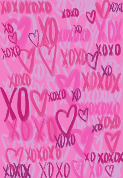 Preppy Xoxo Wallpaper, Preppy Wall Collage Prints Pink, Preppy Prints For Wall Photo Collages, Preppy Instagram Story Ideas, Pink Preppy Background, Trendy Painting Ideas Vsco, Pink Preppy Collage, Backgrounds Preppy, Xoxo Wallpapers