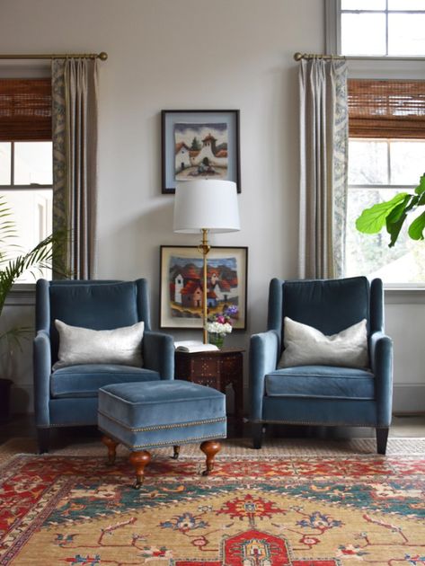 Club Chairs Under $500 Living Room Side Chairs, Blue Velvet Accent Chair, Club Chairs Living Room, Blue Velvet Chairs, Side Chairs Living Room, Blue Accent Chairs, Blue Chairs Living Room, Living Room Update, Restaurant Chairs