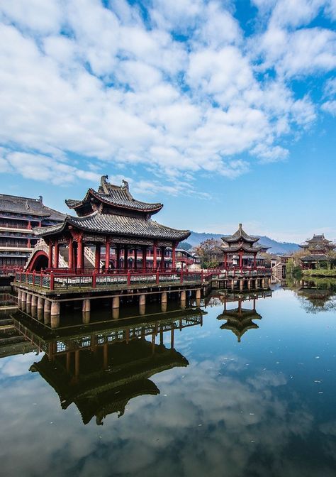 Hengdian World Studios - Hengdian, Zhejiang Province Handsome Siblings, Chinese Village, The Journey Of Flower, Nirvana In Fire, Story Of Yanxi Palace, Wetland Park, Asian Travel, Homes Architecture, Good Dreams