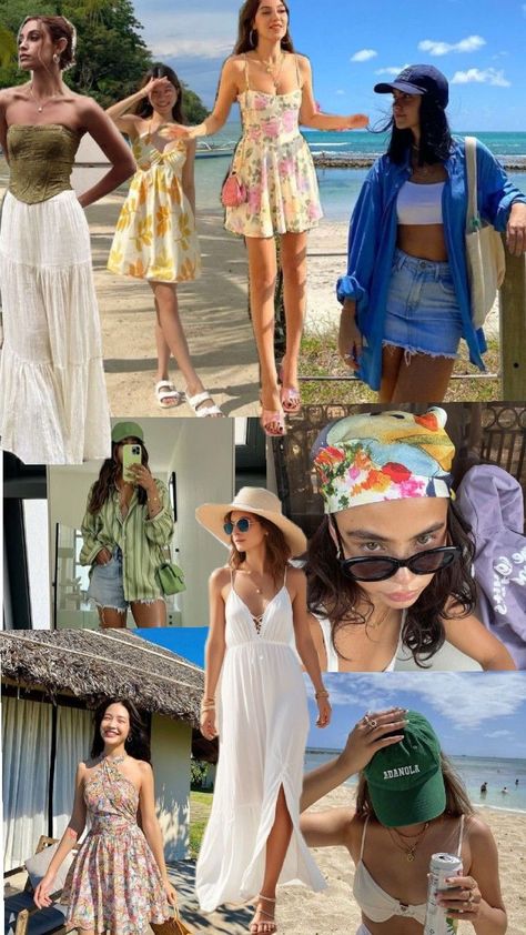 Goa Outfits Beach, Bali Summer Outfits, Goa Outfits Women, Dubai Fashion Women, Goa Dress, Goa Outfits, Beach Trip Outfits, Outfit Ideas Beach, Thailand Outfit