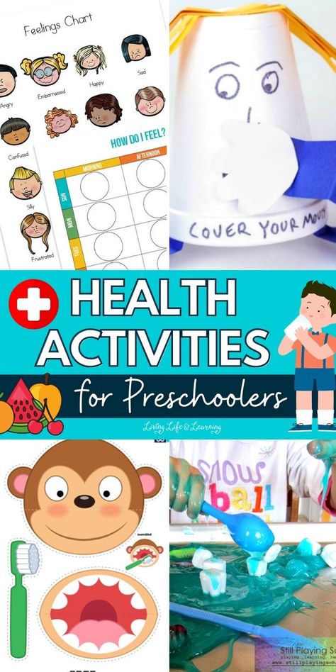 Hygiene Projects For Preschoolers, Health Activities For Kindergarten, Health Activity For Preschoolers, Personal Care Activities For Preschool, Hygiene Preschool Theme, Health And Well Being Activities, My Body And Health Preschool, Personal Health Activities For Kids, Personal Hygiene Activities For Preschoolers