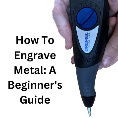 Engraving Tools Metal, Dremel Engraving Metal, How To Etch Metal, Metal Engraving Designs, How To Engrave Metal, Engraving On Metal, Engraver Pen Ideas Diy, Engraving Art Metal, Hand Engraving Ideas