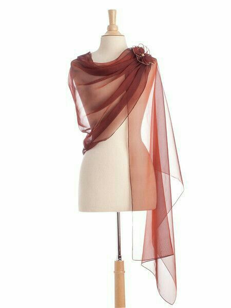 Italian Evening, Holiday Scarves, Evening Scarf, Evening Wrap, Evening Shawls, Evening Wraps, How To Wear A Scarf, Diy Scarf, Wrap Shawl