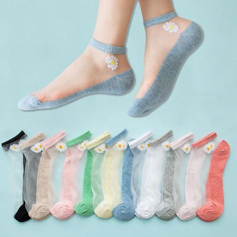 Smarter Shopping, Better Living! Aliexpress.com Girls Ankle Socks, Seamless Socks, Plaid Jacket Women, Silk Socks, Charlotte Dress, Summer Sock, Green Bras, Women's Socks, Women Socks