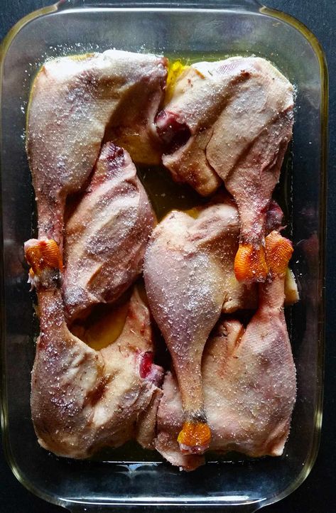 Roasted Duck Leg, How To Butcher A Duck, Duck In Oven Recipe, Roast Duck Leg Recipes, Duck Recipes Oven, Duck Oven Recipes, Duck Legs Recipe Easy, Roasted Duck Legs Recipe, Duck Legs Recipe