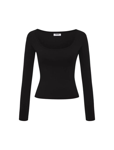 Long Sleeve Fitted Shirt, Long Black Sleeve Shirt Outfit, Outfit Inspo Long Sleeve, Basic Long Sleeve Tops, Black Longsleeves Outfit, Sapnap Cosplay, Plain Long Sleeve Shirts, Long Sleeve Shirts Black, Tight Long Sleeve Shirt