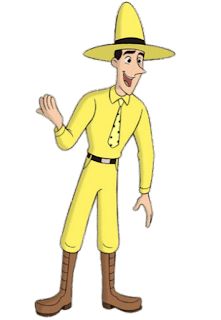 Hear Me Out Crazy, Hear Me Out Characters Crazy, Ted Shackleford, Curious George Party, Male Cartoon Characters, Yellow Costume, Discovery Kids, Yellow Fits, Yellow Hat