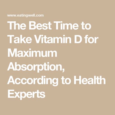 The Best Time to Take Vitamin D for Maximum Absorption, According to Health Experts Easy Breakfast Brunch, Mediterranean Diet Meal Plan, Low Cholesterol Recipes, Nutrition Guidelines, Dessert Smoothie, Vitamin D Supplement, Lunch Appetizers, Grocery Foods, Low Sodium Recipes