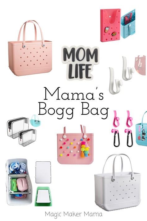 the perfect gift for mothers day Bogg Bag Essentials, Bogg Bag Hacks, Bog Bag Ideas, Bogg Bag Organization, Bogg Bag Uses, Softball Mom Bag, Mom Bag Essentials, Sports Mom Bag, Mom Needs