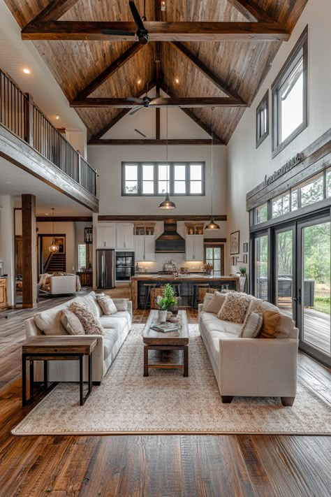 0_2 Barndominium Ideas Back Porch, Barndominium Ideas White And Black, Realistic Barndominium, Barndominium Modern Interior, Western Style Barndominium, Barndominium Cement Floors, Barndominium Dog Room, Bardiminium House Interior, Affordable Barndominium Interior