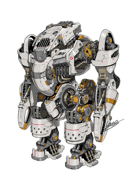 ArtStation - Mechanic Design, Jacob (Storm) Jang Robot Mechanics, Robot Design Sketch, Mechanic Design, Robot Suit, Mech Robot, Mech Design, Mecha Suit, Power Armour, Robot Illustration