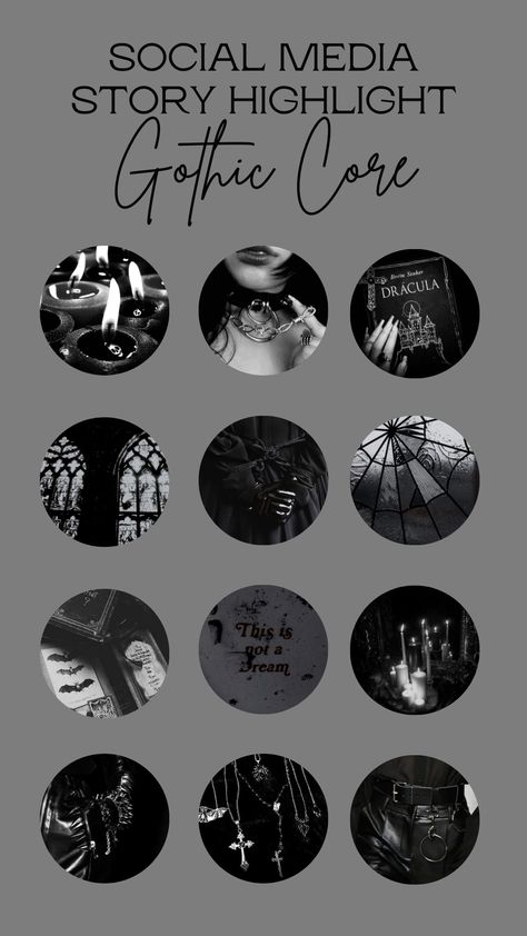 Instagram Highlight Cover Instagram Black Gothic Core Gothic Aesthetic Dracula Bats Vampire Vampires Candles Instagram Highlight Covers Baby Black, Ig Icons Highlights Aesthetic, Money Cat, Black Elephant, Black And White Instagram, Emoji For Instagram, Instagram Highlight Covers, Instagram Family, Instagram Layout