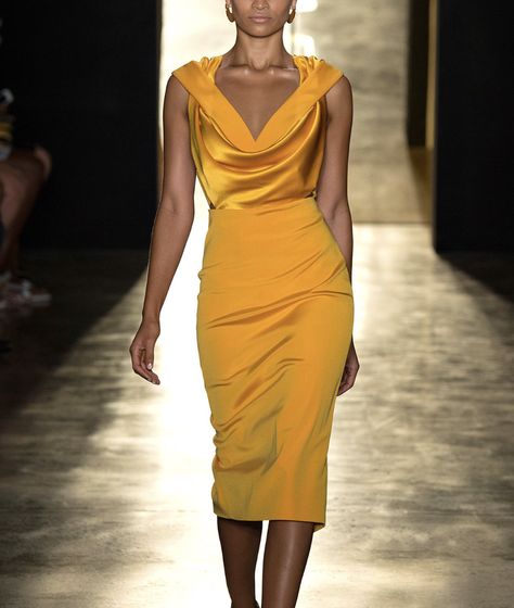 Cushnie et Ochs Spring 2015 RTW Afrikaanse Mode, Et Ochs, Cushnie Et Ochs, 가을 패션, Spring Summer 2015, Summer 2015, Yellow Dress, Look Fashion, I Dress