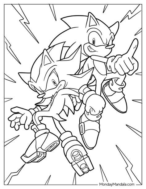 20 Shadow Sonic Coloring Pages (Free PDF Printables) Sonic The Hedgehog Coloring Pages, Sonic The Hedgehog Coloring, Sonic Coloring Pages, Sonic Coloring, Minion Coloring Pages, Avengers Coloring Pages, Avengers Coloring, Shadow Sonic, Shadow Drawing