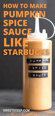 Pumpkin Flavored Coffee, How To Make Pumpkin Spice Syrup For Coffee, Pumpkin Sauce Recipe For Coffee, Diy Pumpkin Spice Syrup For Coffee, Pumpkin Puree For Coffee, Copycat Starbucks Pumpkin Spice Syrup, Starbucks Pumpkin Spice Creamer Recipe, Vegan Pumpkin Sauce For Coffee, Psl Syrup Recipe