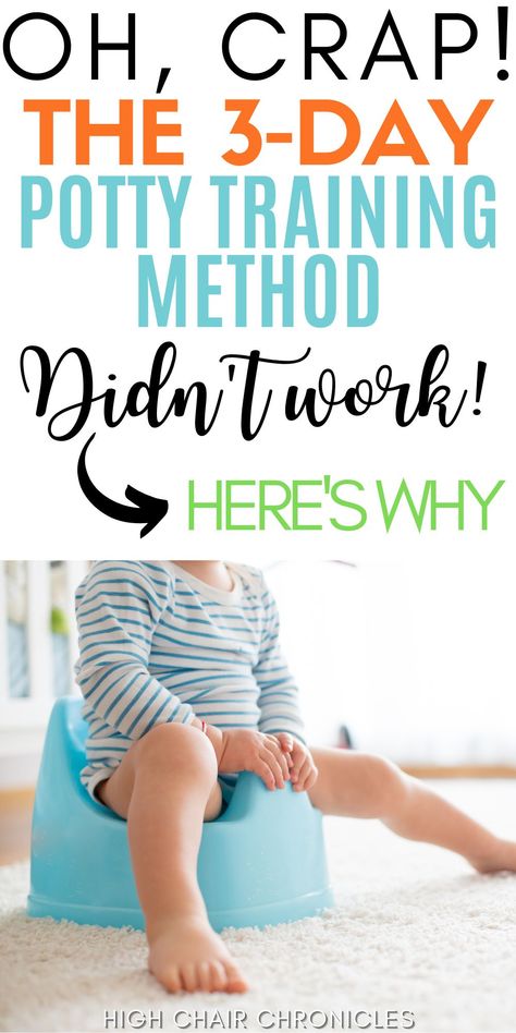 Potty training boys in 3 days? Yeah right! Well, at least it didn't work for us. Here's why potty training in 3 days might not work and what actually did. Try this honest potty training advice for boys and girls and tips to get you through! 3 Day Potty Training Method, Potty Training Regression, Toddler Sleep Help, Potty Training Guide, Potty Training Methods, Boys Potty, Potty Training Boys, Starting Potty Training, Strong Willed Child