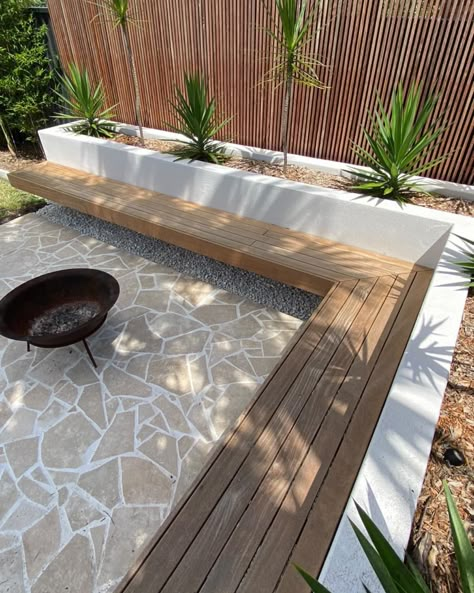 CENTRAL COAST TILE & STONE | CRAZY PAVE LOVE: Our lovely clients @seans.shack have transformed this space in their backyard with our stone, and it looks… | Instagram Back Garden Design, Backyard Renovations, Patio Garden Design, Backyard Remodel, Have Inspiration, Backyard Inspiration, Casa Exterior, Outdoor Gardens Design, Backyard Inspo