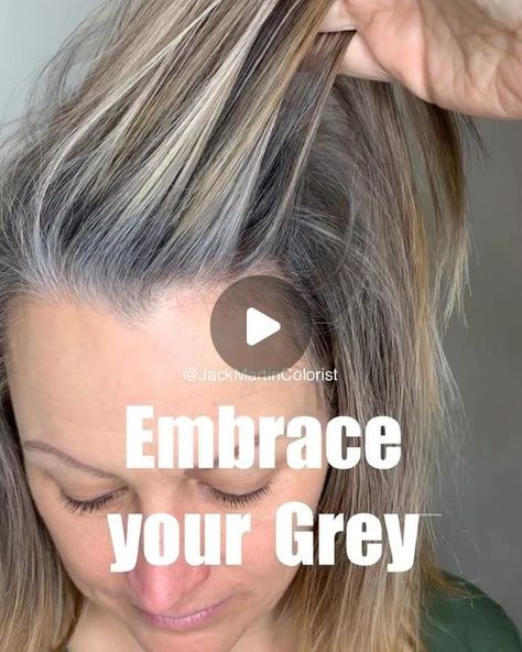 How To Blend Grey Hair With Blonde, Hairstyles For Going Gray, Ways To Blend Gray Hair, Covering Gray Hair Blonde, Gradual Grey Hair Aging Gracefully, Best Hair Color To Blend With Grey Roots, Grey Blonde Blending, Gray Hair Camouflage, Hair Color With Gray Roots