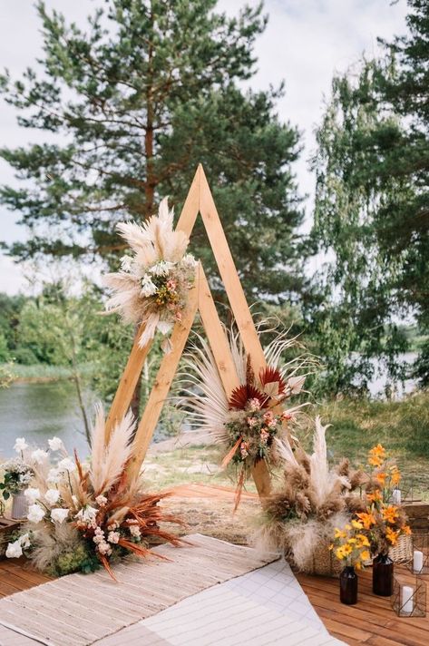 Bohemian Wedding Arch, Rustic Wedding Ceremony Decor, Copper Wedding Arch, Wedding Arch Rental, Unique Rustic Wedding, Wedding Arbor Rustic, Boho Wedding Arch, Diy Wedding Arch, Wedding Arbors