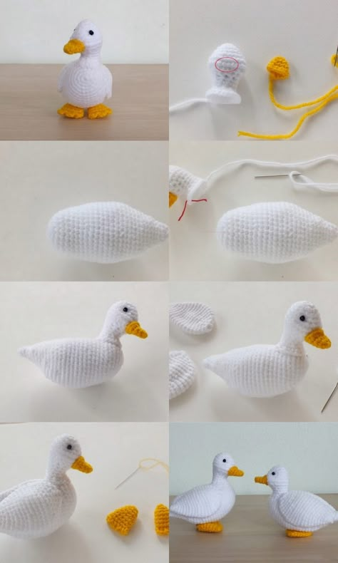 Crochet Duck Patterns Duck Amigurumi Crochet Pattern, Free Duck Amigurumi Pattern, Cute Crochet Duck, Crocheted Duck Free Pattern, Duck Amigurumi Pattern, Duck Free Crochet Pattern, Crochet Ducks Free Pattern, How To Crochet A Duck, Free Crochet Duck Pattern