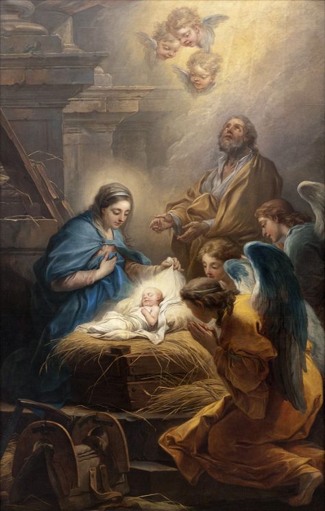 Search media - Wikimedia Commons Nativity Images, Nativity Of Jesus, Catholic Christmas, Infant Jesus, Nativity Christmas, Christmas Picture, Baroque Art, Saint Joseph, Jesus Christus