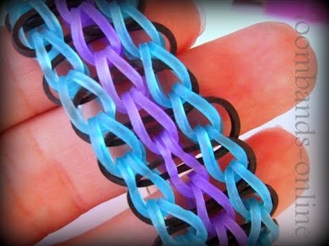 DIY Inspiration Ideen für Loom Bands | Bastelanleitungen Loom Bänder | 9... Loom Bands, Diy Inspiration, Loom, Leather Bracelet, Band, Leather