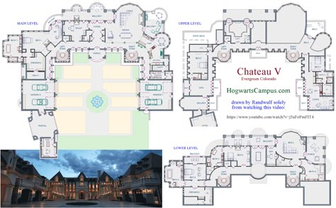 Castle House Floor Plans, French Chateau Plans, Castle Floor Plans French Chateau, French Castle Floor Plans, Bloxburg Castle Floor Plan, Fantasy Floor Plans, Modern Castle Floor Plans, Modern French Chateau Floor Plans, Old Money House Blueprint