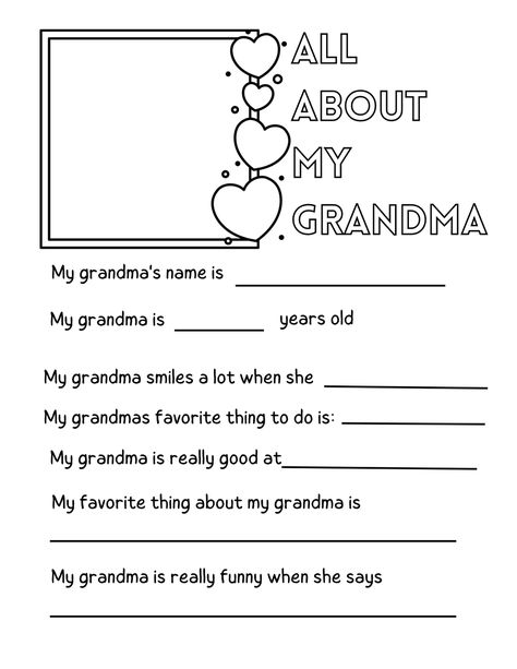 6 Free Questionnaires for Grandma Mother's Day Printables — xoxoerinsmith.com All About My Gigi Free Printable, Grandma Questions For Mothers Day, Grandma Questions For Kids, Grandmother Questionnaire Free Printable, Mother’s Day Questionnaire Grandma, Mother’s Day Printable Questions, All About Grandma Free Printable, All About My Grandma Free Printable, Things To Do With Your Grandma