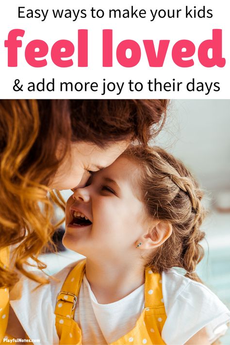 Discover 16 simple ways to connect and make kids feel loved every day. These great ideas are easy to put into practice and they mean so much for the children!   --- Raising happy kids | Connecting with kids | Motherhood tips  #ParentingTips #Motherhood #RaisingKids Motherhood Tips, Kids Feelings, Parenting Knowledge, Parenting Tools, Intentional Parenting, Breaking Point, Conscious Parenting, Mindfulness For Kids, Mindful Parenting