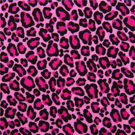 pink fabric with leopard pattern by Timeless Treasures USA Pink Leopard Print, Print Wallpaper, Pink Leopard, Pink And Black, Leopard Print, Animal Print, Wallpapers, Fabric, Pink