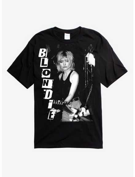 Blondie Live Band T-Shirt, Graphic Tees Bands, Blondie Tshirt, Blondie T Shirt, Grunge Tshirt, Neo Grunge, Y2k T Shirt, Tokyo Street Fashion, Wet T Shirt, T Shirt Png