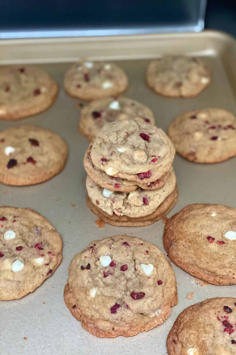 Jiffy Raspberry Muffin Mix Cookies, Cream Cheese Baking Chips, Cream Cheese Chips Cookies, Cream Cheese Chips Recipes, Cream Cheese Chip Cookies, Hersheys Cream Cheese Chips, Cream Cheese Chipits Recipes, Cookies With Cream Cheese Chips, Raspberry Cheesecake Cookies Subway