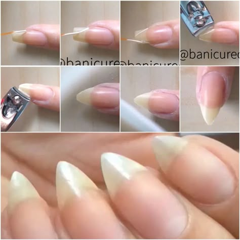 Natural Almond Nails, Short Almond Shaped Nails, White Toes Nail, Opal Nails, Short Almond Nails, Almond Shape Nails, Almond Nail, Easy Nails, Almond Shape