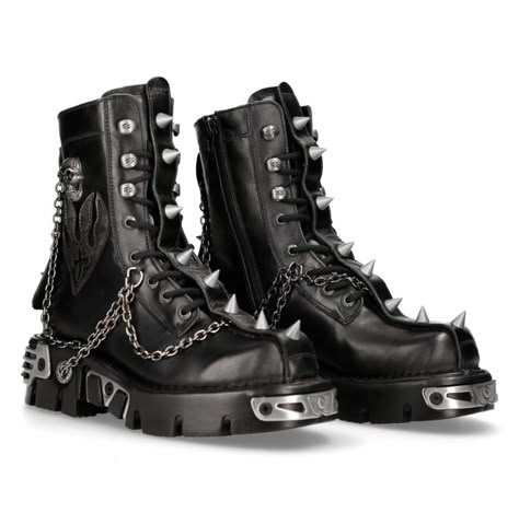 New Rock Boots, Goth Shoes, Rock Boots, Goth Boots, Punk Shoes, Dr Shoes, Punk Boots, New Rock, Estilo Punk