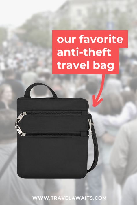 It's affordable, it's stylish, and it keeps your valuables safe! Here's why this is our favorite anti-theft bag for travel. Theft Proof Purse, Anti Theft Bags For Women, Best Handbags For Travel, Travelon Anti Theft Crossbody Bag, Anti Theft Crossbody Bag, Travel Purses For Women Anti Theft, Best Travel Purse, Best Travel Purses For Women, Best Crossbody Bag Travel