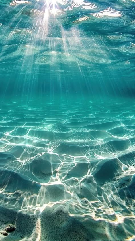 Pretty Pictures Of The Ocean, Underwater Pictures The Ocean, Beach Ocean Wallpaper, Aesthetic Underwater Photos, Pretty Ocean Wallpapers, Underwater Wallpaper Iphone, Cute Ocean Wallpapers, Summer Beach Aesthetic Wallpaper, Cute Beach Wallpapers