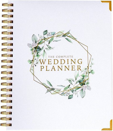 Wedding Planner & Organizer - Floral Gold Edition - Diary Engagement Gift Book & Calendar : Amazon.ca: Office Products Wedding Checklist Detailed, Planning Book, Wedding Organizer Planner, Wedding Planning Book, Wedding Notes, Bride Planning, Wedding Diary, Wedding Planner Book, Wedding Consultant