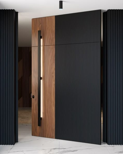 Wood Room Door, Latest Door Design, Security Door Design, Modern Wood Doors, Latest Door Designs, Front Door Security, Door Design Ideas, House Front Door Design, Home Front Door