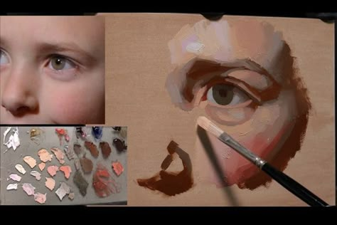 Learn Oil Painting, Portrait Painting Tutorial, Flesh Tones, Acrylic Portrait Painting, Oil Painting Tips, Paintings Ideas, Painting And Drawing, Oil Painting Tutorial, Oil Painting Techniques