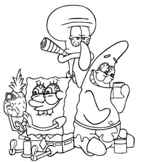 Friends Coloring Pages, Tekken 2, Spongebob Coloring, Easy Graffiti Drawings, Hello Kitty Colouring Pages, Adult Coloring Books Printables, Trippy Drawings, Kitty Coloring, Cartoon Coloring