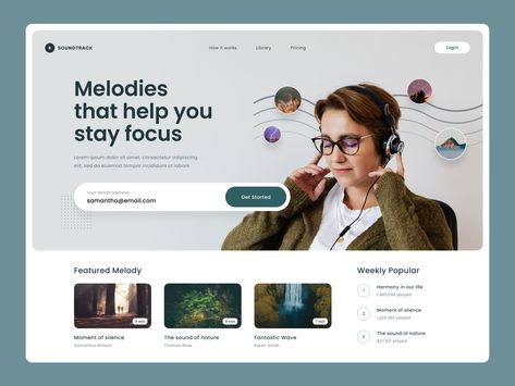 #Exploration - Hero Section by Dwinawan Hero Section, Landing Page Inspiration, Banner Design Inspiration, Email Newsletter Design, Webdesign Inspiration, Ux Design Inspiration, Web Ui Design, Website Design Layout, Newsletter Design