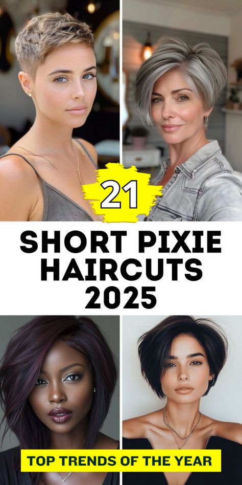 Pixie Hairstyles Round Face For Women, European Pixie Haircut, French Pixie Haircut Chic, Short Haircuts For Chubby Women, Latina Pixie Haircut, Bad Pixie Haircut, Curly Hair Pixie Cut Round Faces, Really Short Pixie Haircut, Short Hair For Thick Hair Round Face